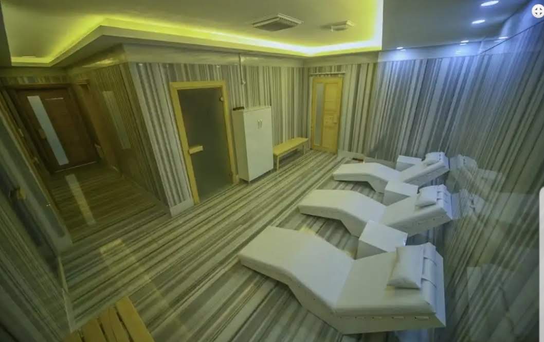 Spa dinlenme alanı: Islak hacimle bütünleşen dinlenme bölümü